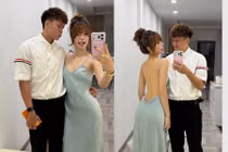 Tiền đạo Lê Minh Bình kỷ niệm 7 năm yêu đương ngọt ngào bên bạn gái hot girl