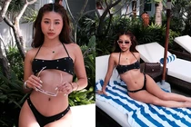 Louis Phạm diện bikini nhỏ xíu, thân hình "cháy" hơn cả thời tiết mùa hè