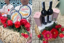 Dàn tráp cưới gây tranh cãi vì trang trí cẩu thả, 18 triệu mà ngỡ 1 triệu 8