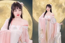 Hot mom Elly Trần khiến fan xuýt xoa khi hóa thân thành chị Hằng