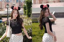 Hot girl Tăng Mỹ Hàn khoe giao diện nàng Mickey đáng yêu