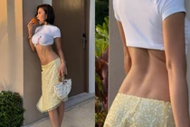Huyền 2k4 khoe cận cảnh hõm lưng venus cực phẩm