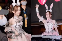 DJ Mie giao diện thỏ ngọc hút hồn người hâm mộ