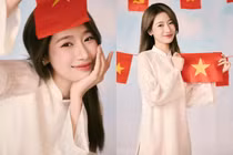 “Hot girl world cup” gây chú ý với bộ ảnh chủ đề “hòa bình đẹp lắm”