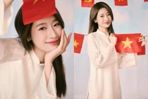 “Hot girl world cup” gây chú ý với bộ ảnh chủ đề “hòa bình đẹp lắm”