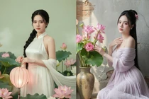 Đăng loạt ảnh Trung thu, hot mom Hằng Túi gây bất ngờ với sự thật phía sau