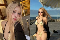 'Rosé Việt Nam' tung loạt ảnh bikini đốt mắt, khoe đường nóng nóng bỏng
