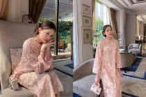 Tăng Mỹ Hàn tung bộ ảnh áo dài 'mười điểm không có nhưng'