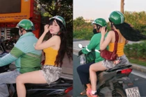 Danh tính nàng hot girl gây chú ý với khoảnh khắc đi xe ôm công nghệ