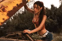 Tiểu thư chuỗi siêu thị Đà Nẵng lần đầu chơi Halloween với giao diện cuốn hút