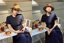 Hot girl Ỉn Cheng hóa nàng tiểu thư kiêu sa, hút trọn ánh nhìn