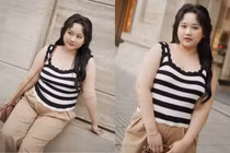 Trúc Anh "Mắt Biếc" xuất hiện với giao diện chubby rạng ngời