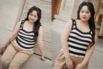 Trúc Anh "Mắt Biếc" xuất hiện với giao diện chubby rạng ngời