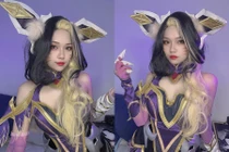 Cosplay Ahri, nàng hot girl khiến fan không thể rời mắt