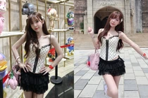 Hot girl "đốn tim" fan với loạt ảnh đi dạo cửa hàng Popmart
