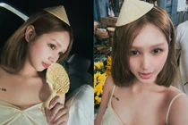 Xoài Non cập nhật hình ảnh mới "mi nhon" sau khi bị soi ngấn mỡ