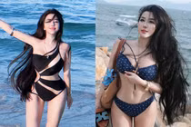 Hot girl Võ Ngọc Trân khoe giao diện đi biển cực bén