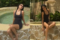 'Hot girl nghiện thẩm mỹ' khoe thân hình bốc lửa trong kỳ nghỉ dưỡng