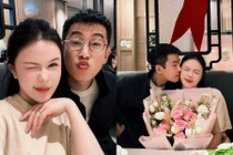 'Ông trùm city boy' Tuấn Mõ kỉ niệm ngày cưới ngọt ngào bên bà xã hot girl