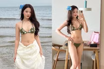 "Hot girl ảnh thẻ" hớp hồn fan với phong cách đi biển đầy cuốn hút