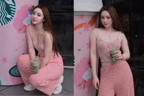 Giữa hè rực lửa, Quỳnh Kool “đốt mắt” với visual ngọt ngào