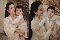 MC Mai Ngọc đón tuổi mới bên con trai kháu khỉnh, đáng yêu