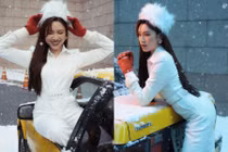 'MC chân dài' Thanh Thanh Huyền gây thương nhớ với bộ ảnh Noel tuyết trắng