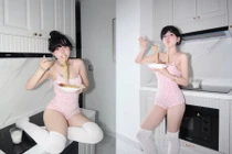 Bảo Khuyên Susan 'nhá hàng' ảnh vào bếp, fan đồng loạt ngắm mãi không thôi