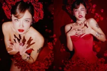 Chào valentine, Phương Ly tung loạt ảnh với sắc đỏ quyến rũ