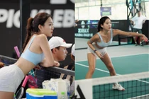 Em Kim pickleball khoe dáng 'cực chiến' trên sân chiếm trọn spotlight