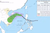 Bão số 12 Fengshen giật cấp 11, cách đặc khu Hoàng Sa khoảng 540 km