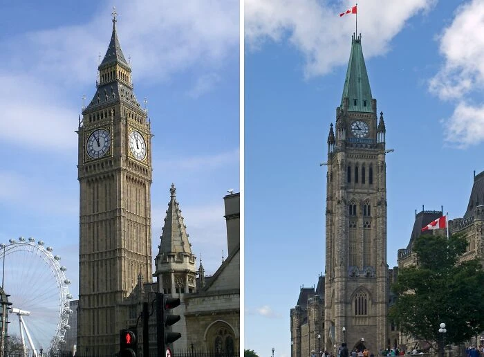 Ngỡ ngàng loạt địa điểm nổi tiếng thế giới giống nhau kỳ lạ