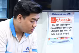 [VIDEO] Người Việt chuyển sang dùng phần mềm bản quyền tăng đột biến