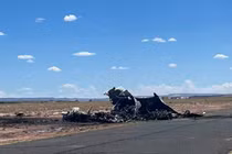 Hiện trường máy bay cứu thương rơi ở Mỹ, 4 người thiệt mạng