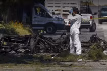 Nổ lớn ngoài đồn cảnh sát ở Mexico, gần 20 người thương vong