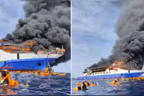 Toàn cảnh vụ cháy phà chở hàng trăm người ở Indonesia