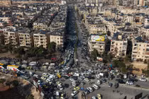 Hình ảnh người dân Syria sơ tán vì bạo lực ở Aleppo