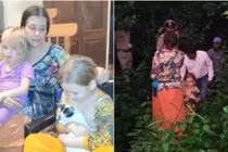 Cuộc sống của 3 mẹ con trong hang động ở Ấn Độ