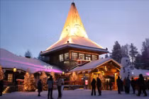 Cảnh tượng ngỡ ngàng bên trong 'quê hương của ông già Noel'