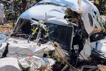 Máy bay cứu thương rơi xuống rừng ở Ấn Độ, 7 người tử vong