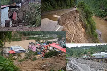 Hơn 300 người thiệt mạng vì mưa lớn, lở đất ở Ấn Độ