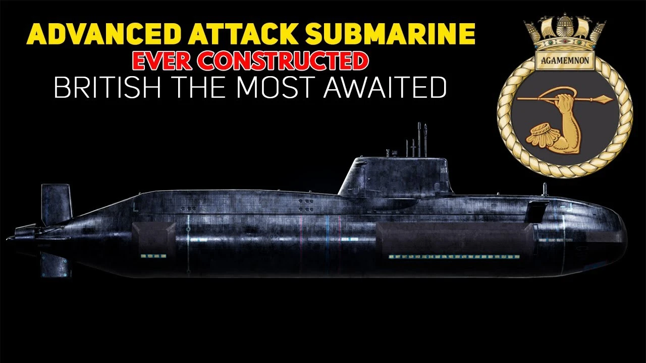 Soi “quái vật” tàu ngầm tấn công hạt nhân HMS Agamemnon