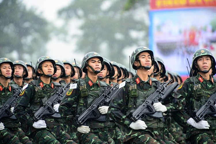 Quân đội luyện tập chuẩn bị cho các sự kiện trọng đại đất nước