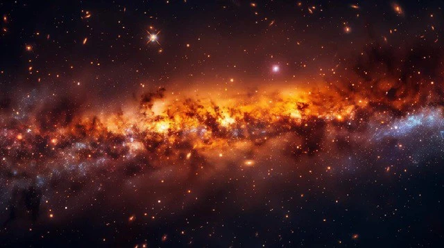 “UFO đỏ” lộ diện giữa không gian, lịch sử vũ trụ phải viết lại 