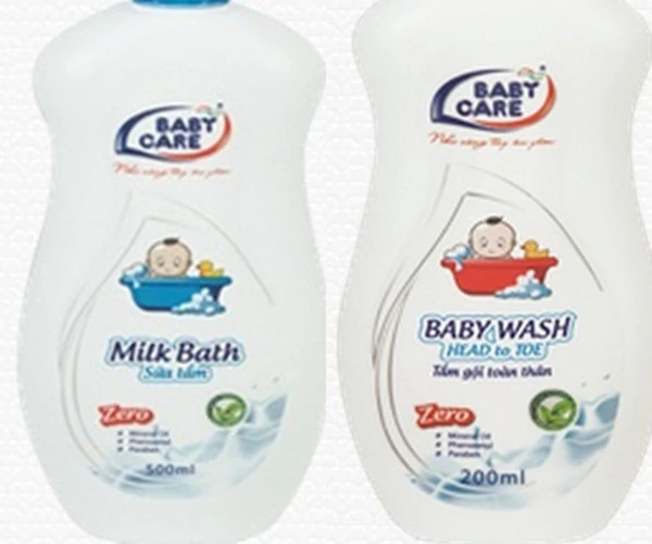 Nhận diện loại sữa tắm Baby Care bị đình chỉ lưu hành