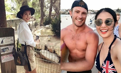 Lộ bạn trai Tây giàu có, điển trai của Hoa hậu Ngọc Hân? 