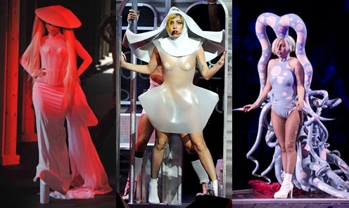 15 bộ trang phục không giống ai của Lady Gaga