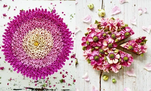 Trời 41 độ ngắm bánh hoa chay thổi bay nắng nóng