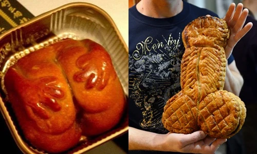 Đỏ mặt với bánh trung thu nhạy cảm