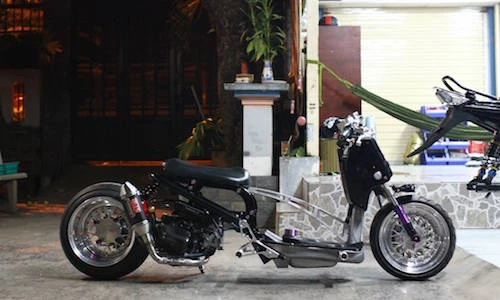 Dân chơi Việt độ Honda Zoomer “full bài” phong cách Mỹ